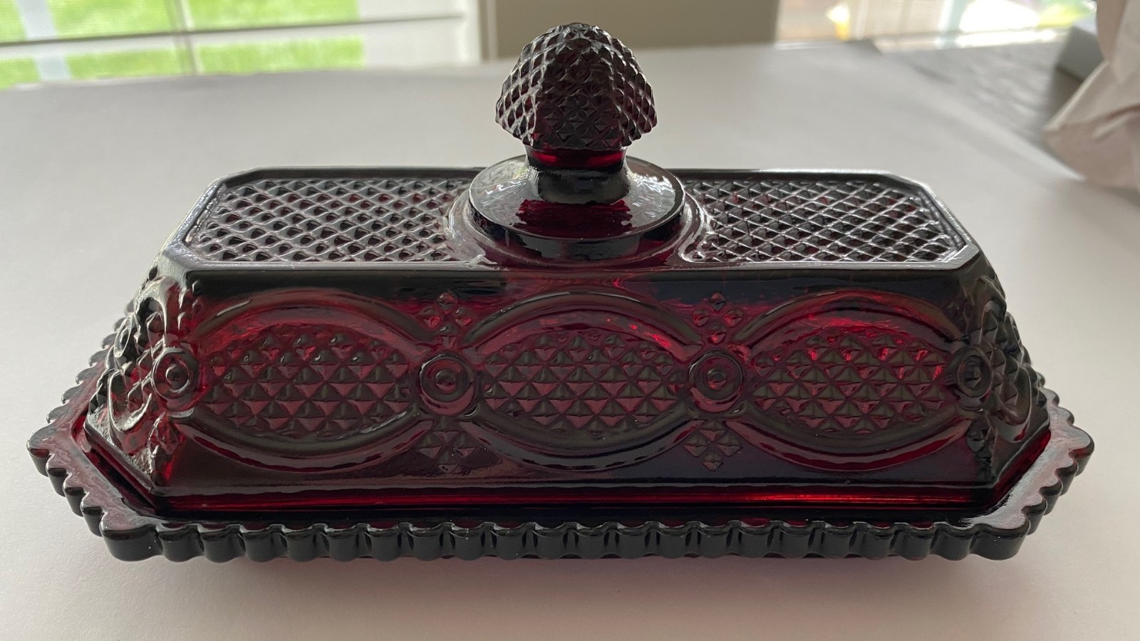 Vintage Avon Ruby Red \