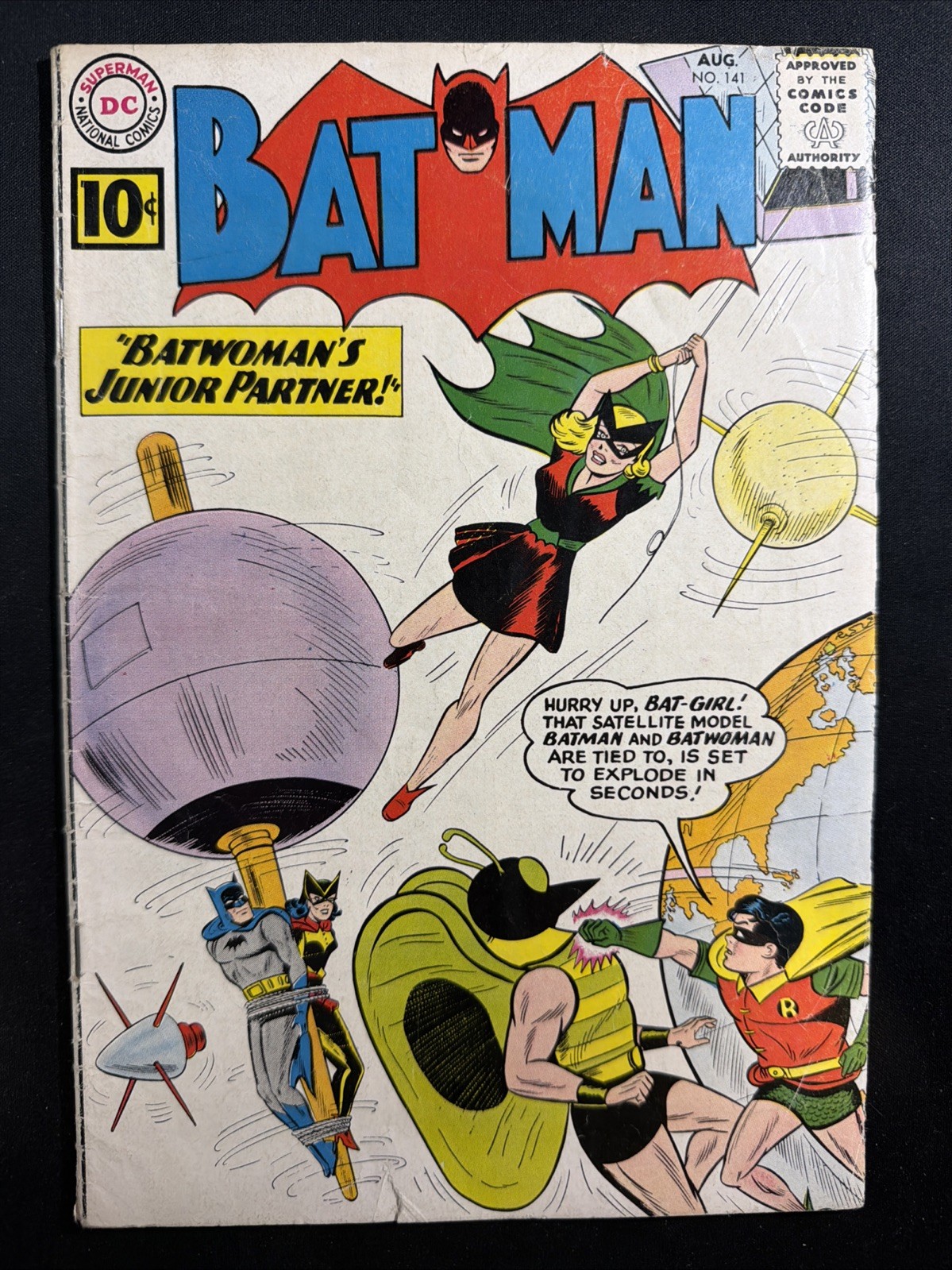 Batman #141 1961 DC Comics Silver Age 1st Print Early Batgirl VG *A4