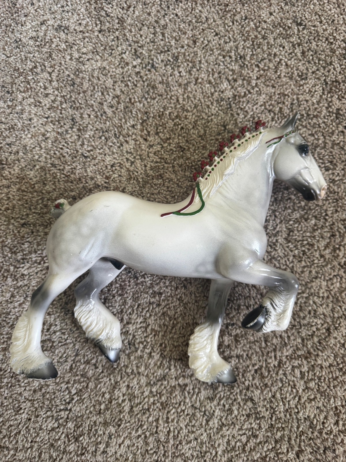 VTG 1998 PETER STONE HOLIDAY CHRISTMAS CLYDESDALE MODEL 