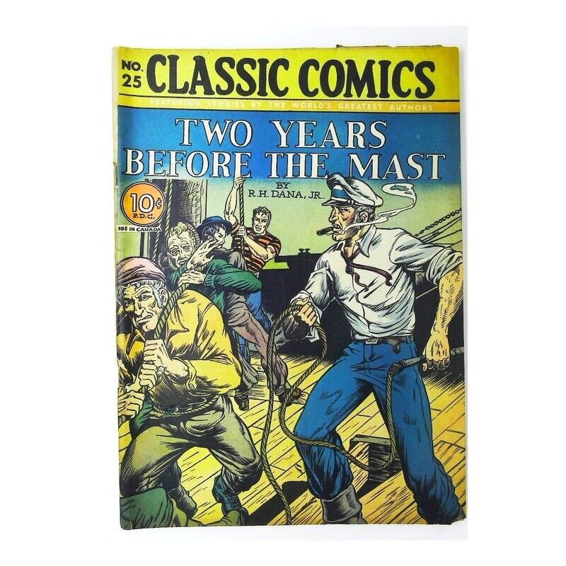 Classics Illustrated (1941 series) #25 HRN #25 in VG minus. Gilberton comics [e@