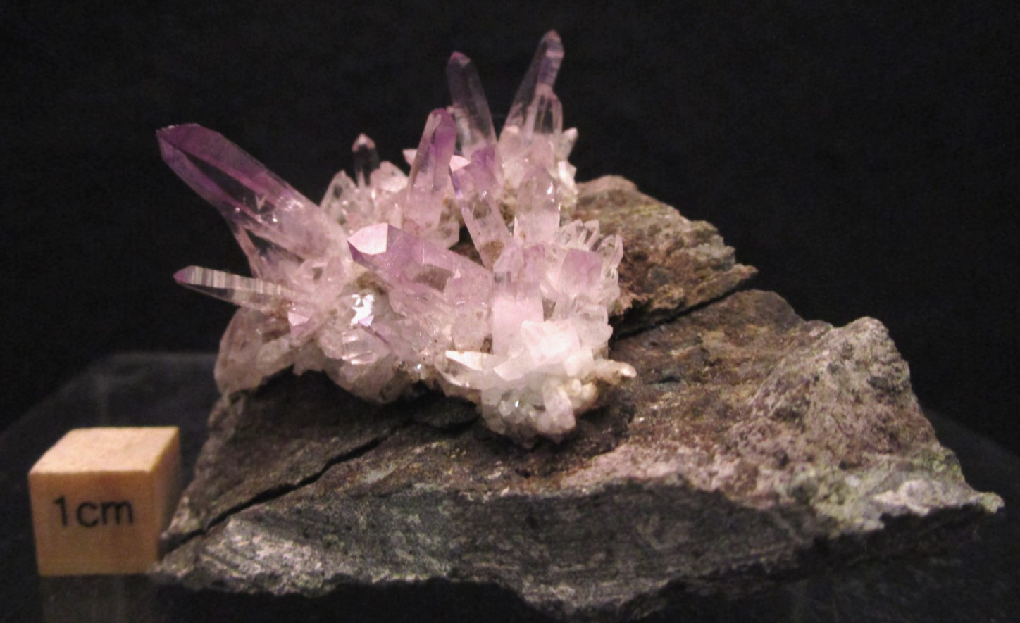 Gorgeous Amethyst Crystals Perched on Matrix, Piedra Parada, Veracruz, Mexico