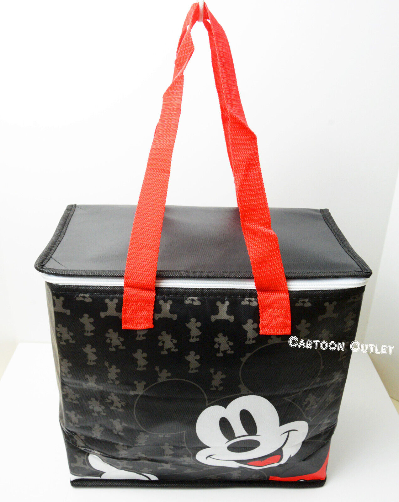 Disney Mickey Mouse Insulated Food Delivery Zippered Tote Bag Birthday Gift