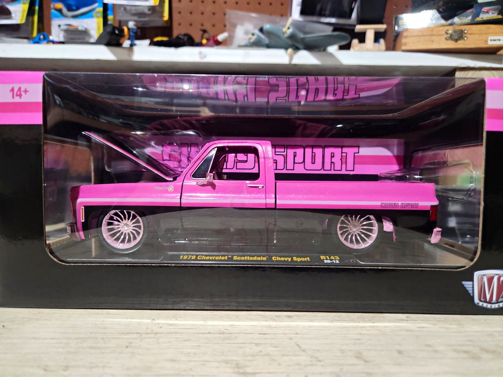 CHASE M2 Machines 1:24 1979 Chevrolet Scottsdale Chevy Sport Pickup