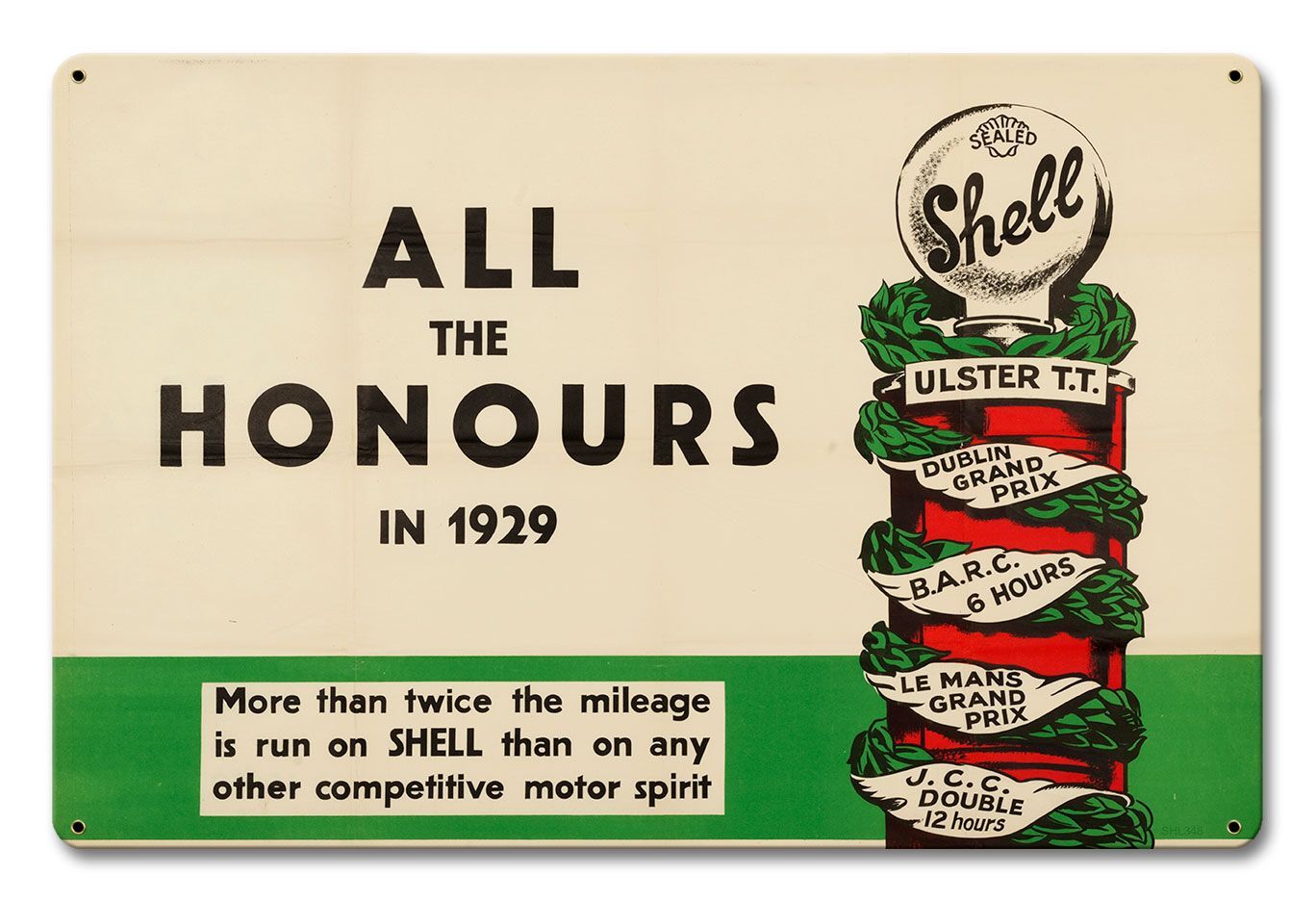 SHELL ALL THE HONOURS IN 1929 18\ SHELL ALL THE HONOURS IN 1929 18\
