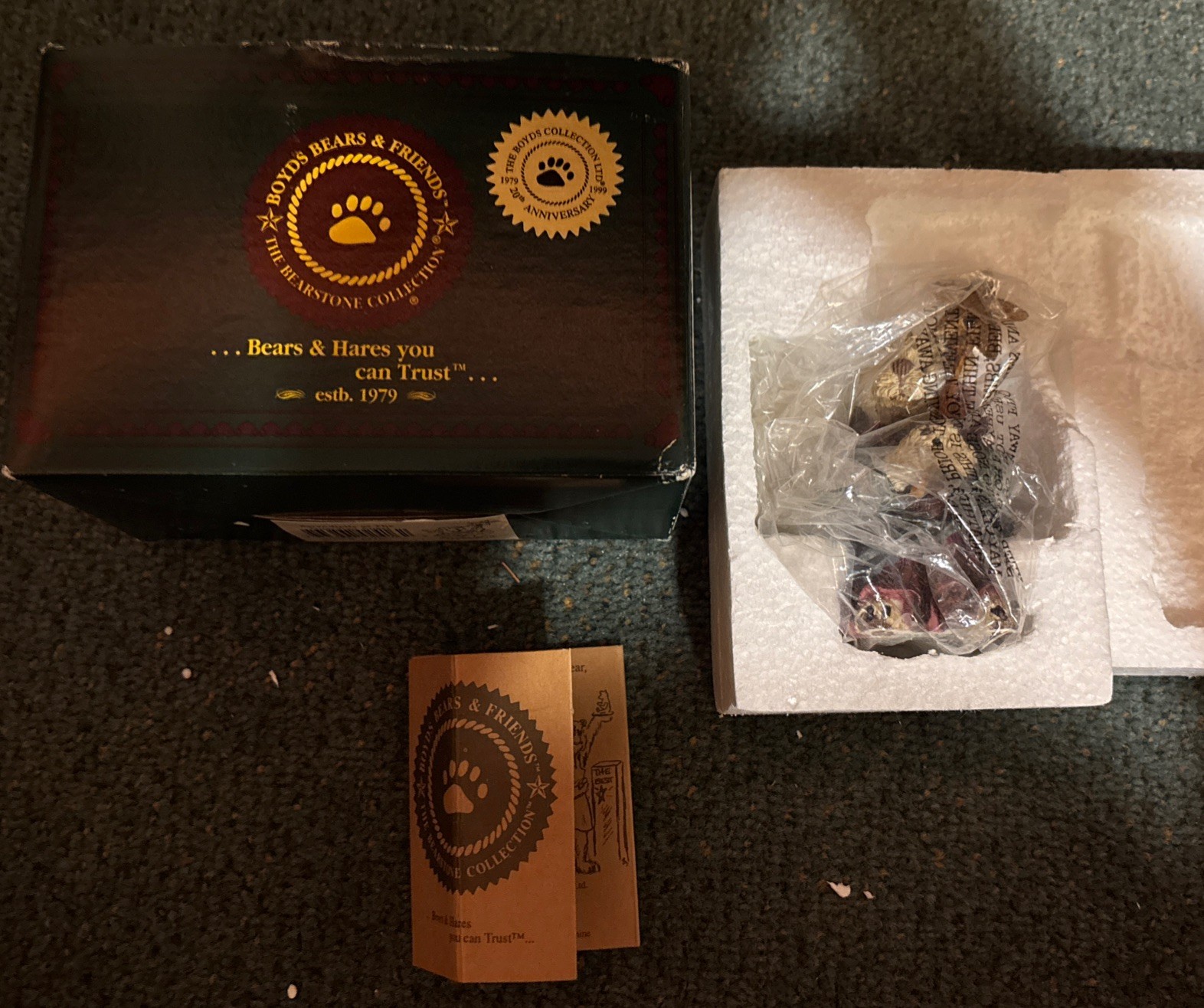 Boyds Bears Serendipity Angel #2416 w/ Box - 1998 Limited Ed