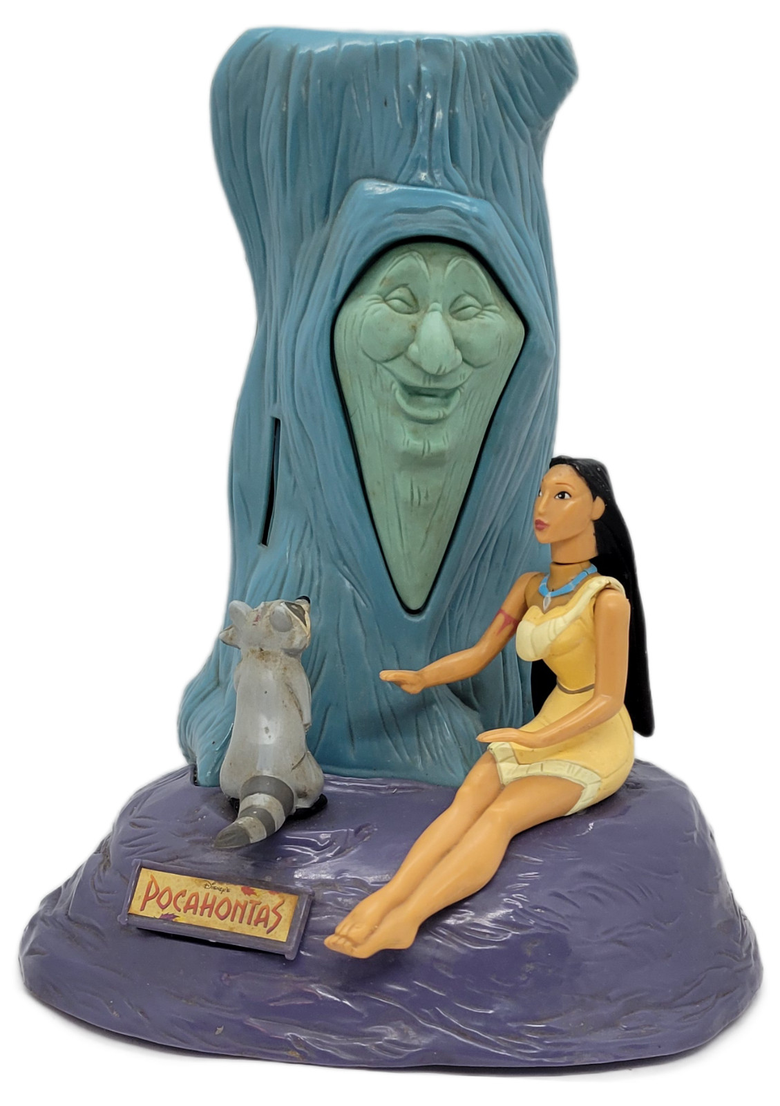 Thinkway Toys 1995 Disney's Pocahontas Electronic Talking Bank #62503 Thinkway Toys 1995 Disney's Pocahontas Electronic Talking Bank #62503
