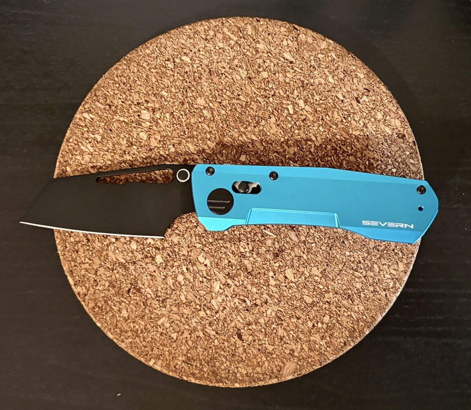 Winterblade - Batch 1 - SEVERN: BLUE 7075 ALUMINUM + BLACK PVD M390