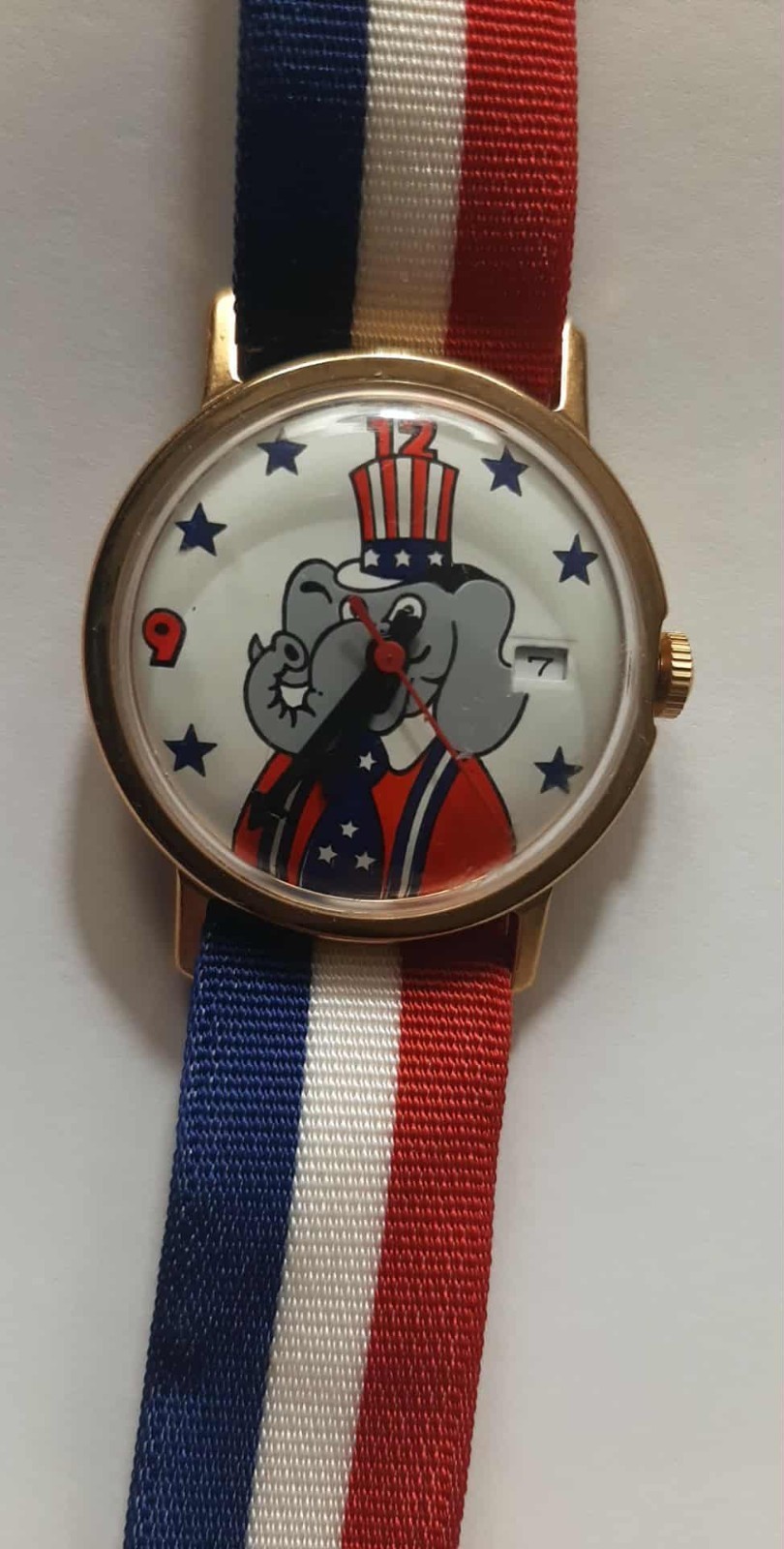 Vintage 1970's Set of Political Party Watches All Working