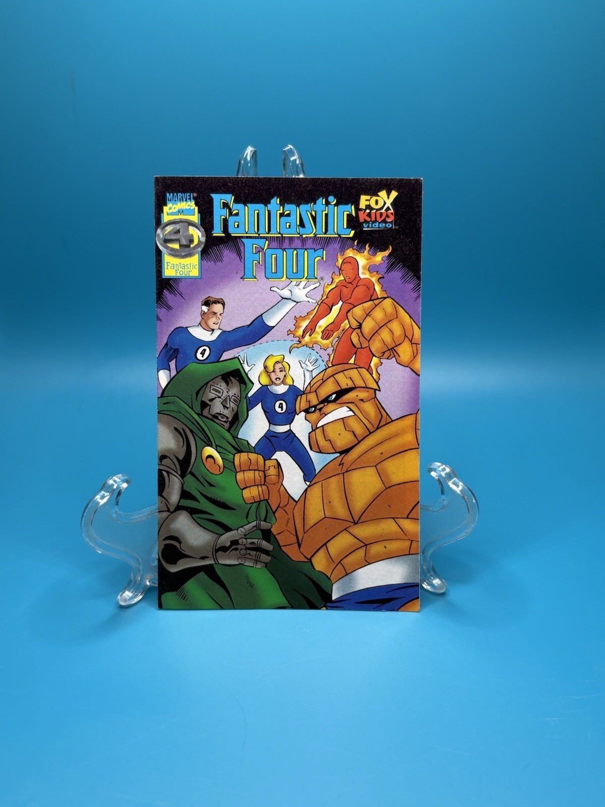 FANTASTIC FOUR RARE MINI COMIC GIVEAWAY PROMO FOX KIDS Dr.Doom 1997