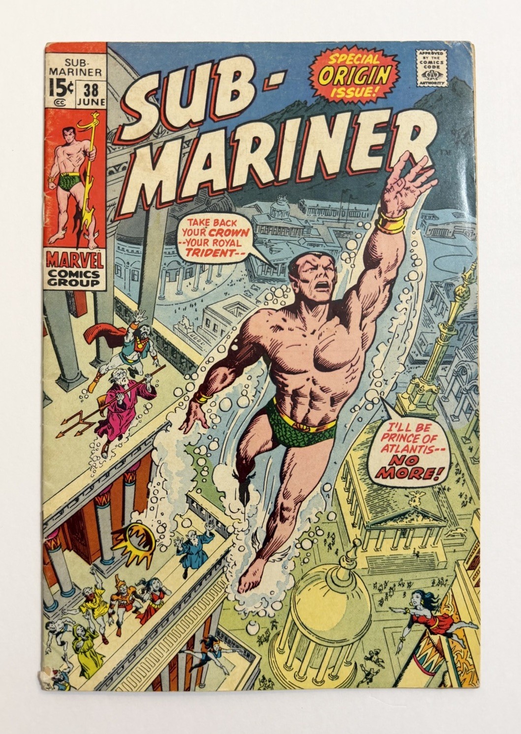 Sub-Mariner #38 (Marvel Comics June 1971)