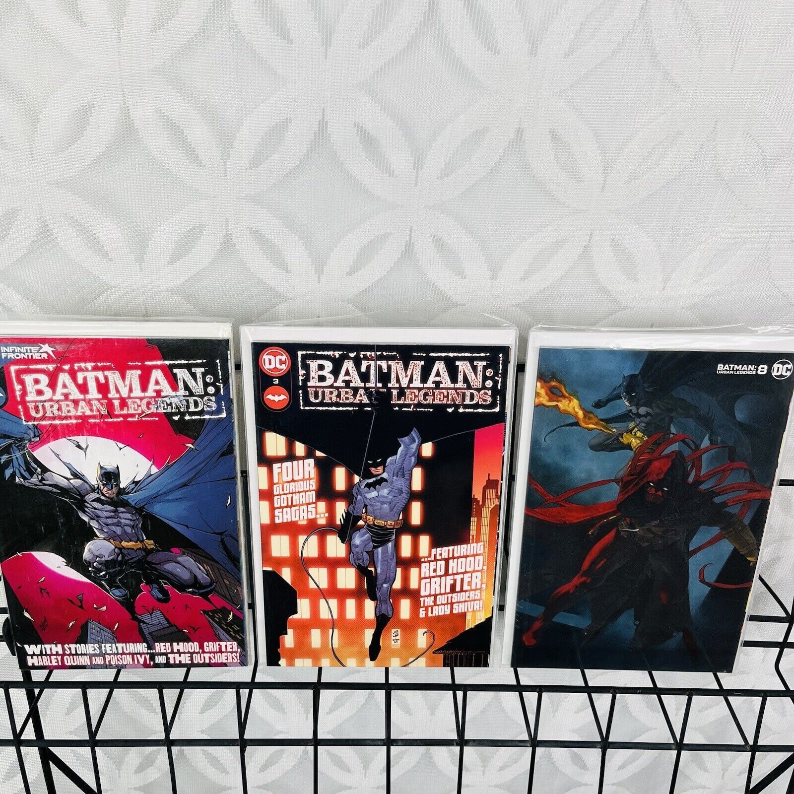 DC Comics Batman Urban Legends #1, 3 and 8 Lot #1 Cover A Hicham Habchi