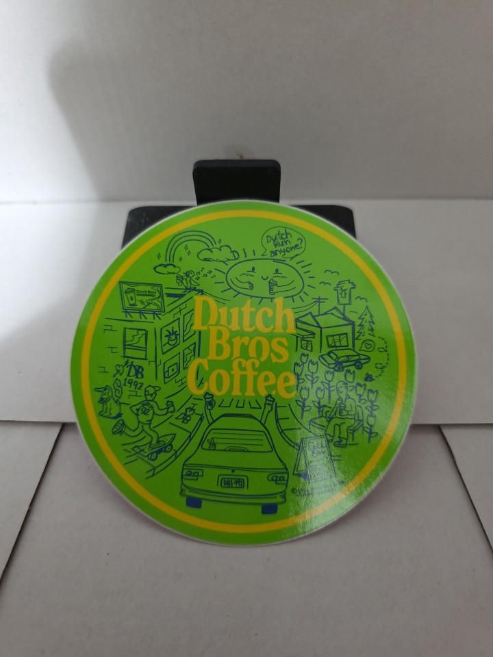 Dutch Bros Town Sticker