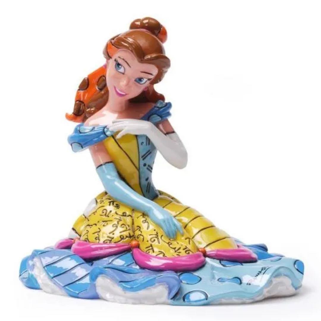Disney by Romero Britto - Belle Sitting Mini Figurine (2012 Discontinued)