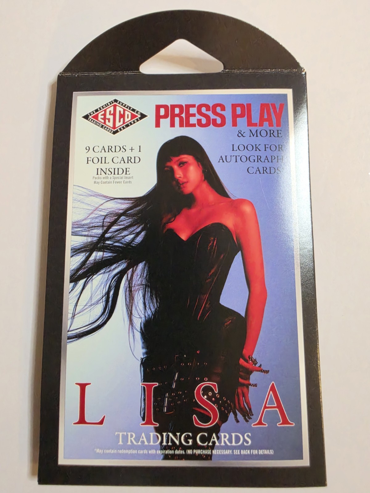 Lisa 2026 Esco Press Play Trading Cards Sleeve Pack-1st Edition*New Release Lisa 2026 Esco Press Play Trading Cards Sleeve Pack-1st Edition*New Release