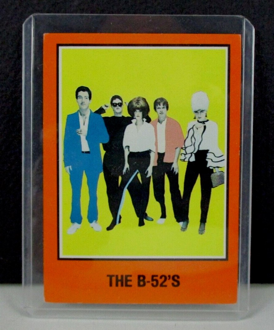 The B-52's, Trading Card #28, Warner Bros. Records PROMO (1979)