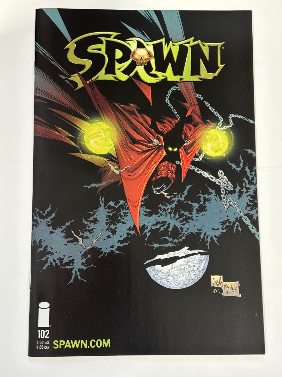 SPAWN #102 NEAR MINT 2001 TODD MCFARLANE IMAGE COMICS b-499