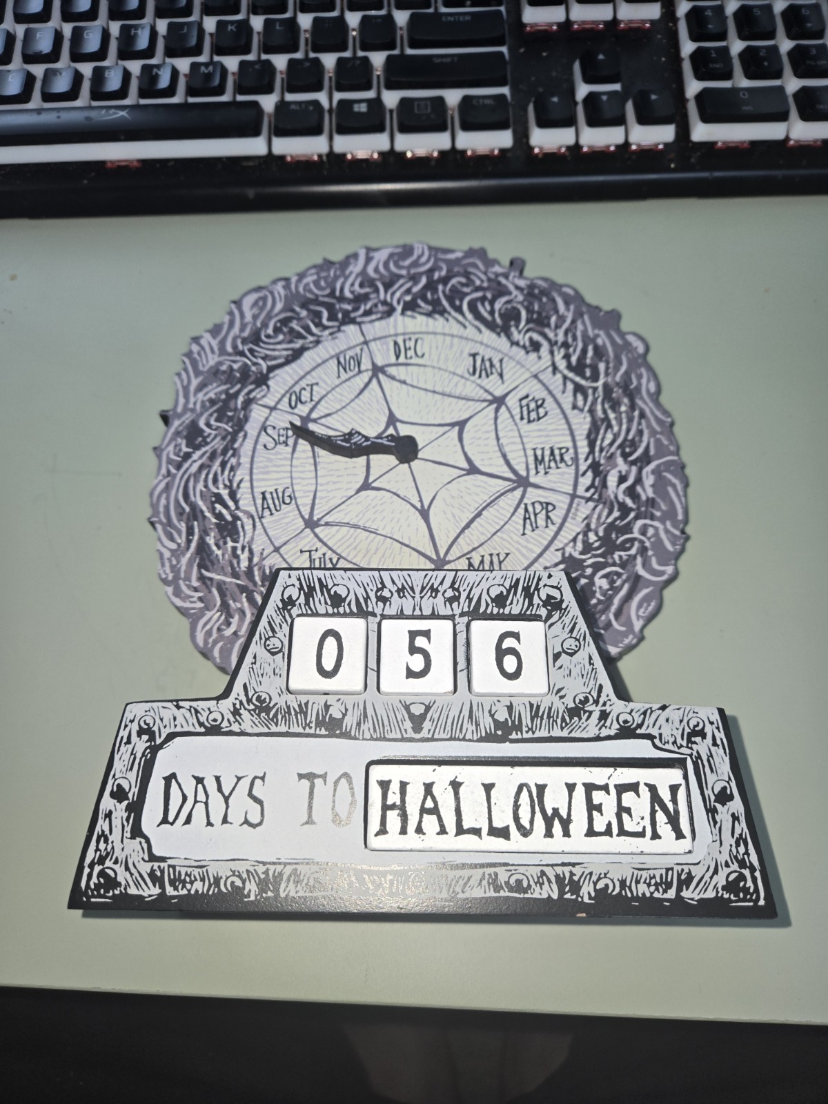 The Nightmare Before Christmas X-Mas & Halloween Countdown Calendar 9” Disney