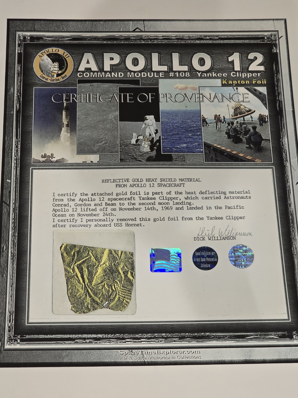 Apollo 12 Command Module # 108 \ Apollo 12 Command Module # 108 \