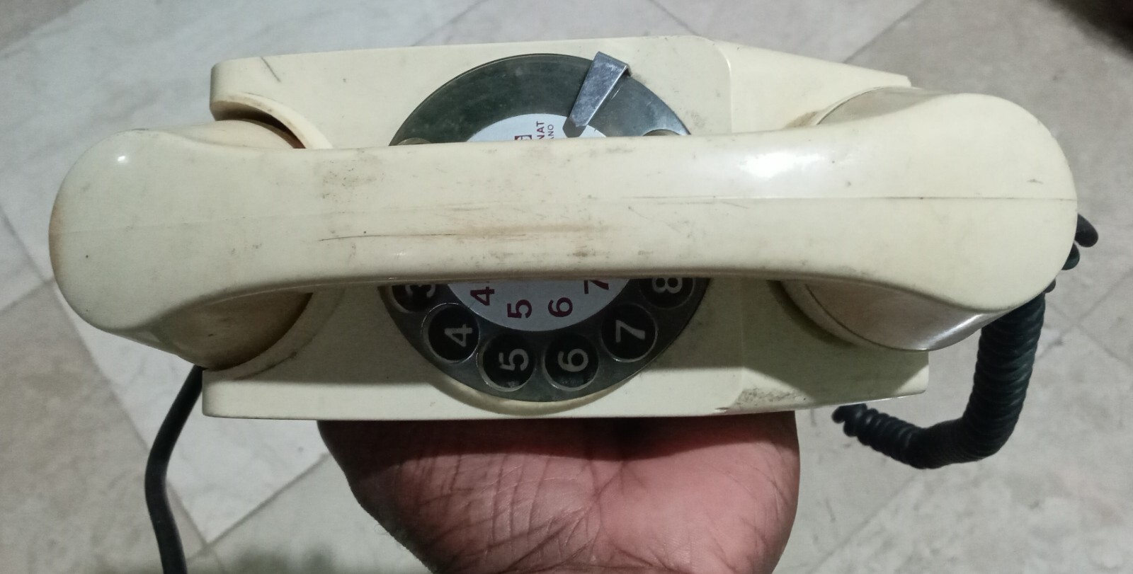 Safnat Italy Retro Rotary Telephone 1960s Style Old Fashioned Vintage classic