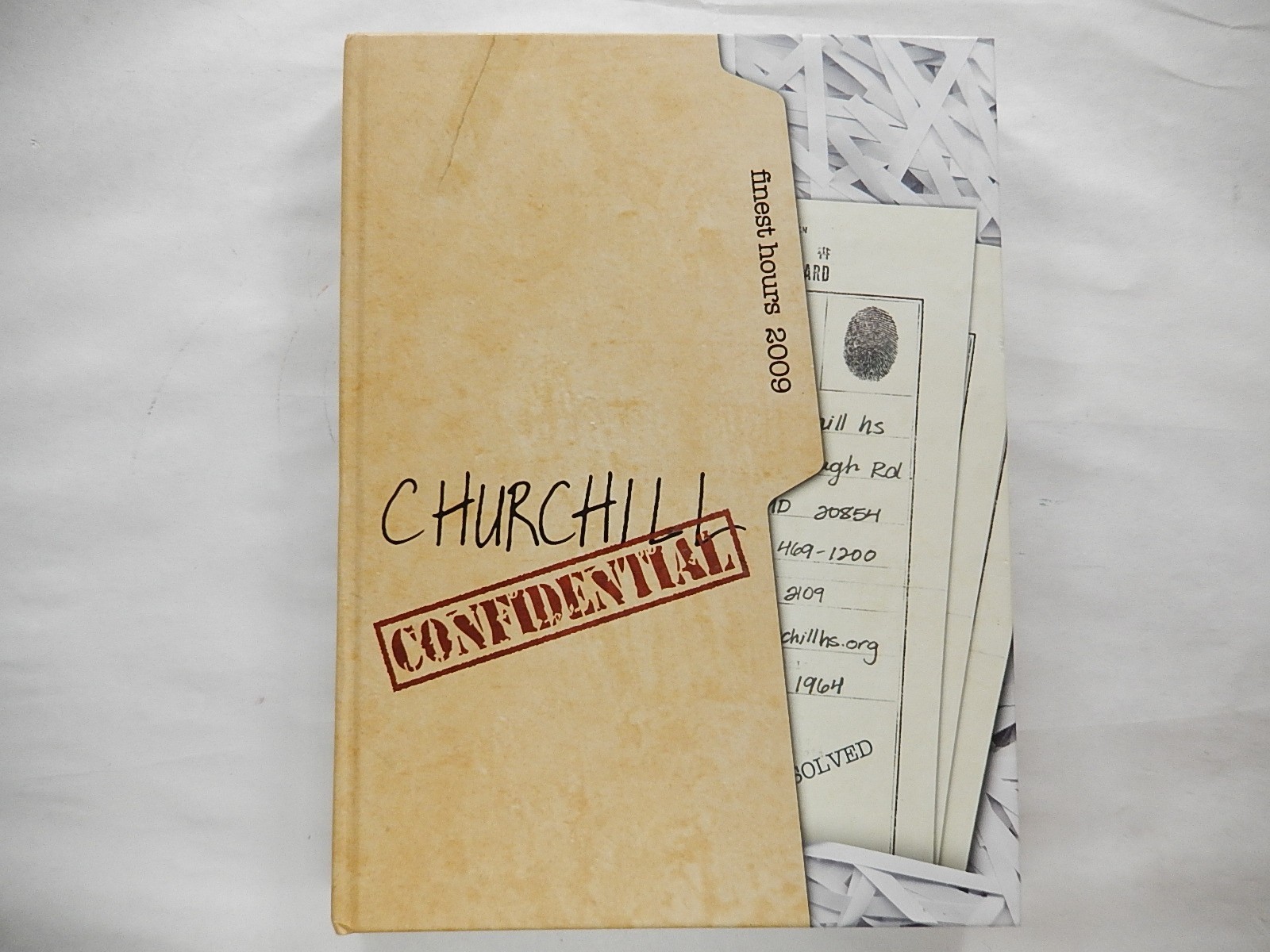 Yearbook, Winston Churchill High School, Potomac Maryland, 2009, UNMARKED, NICE Yearbook, Winston Churchill High School, Potomac Maryland, 2009, UNMARKED, NICE