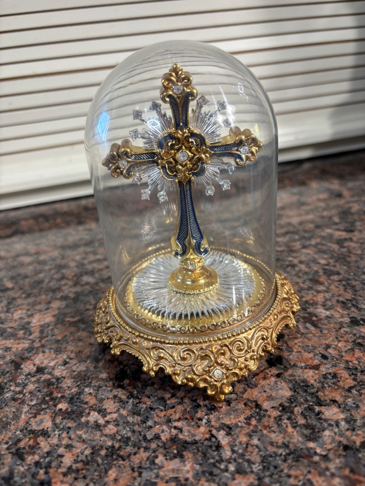 Franklin Mint Star of Hope Jeweled Cross - The House of Fratelli Coppini Franklin Mint Star of Hope Jeweled Cross - The House of Fratelli Coppini