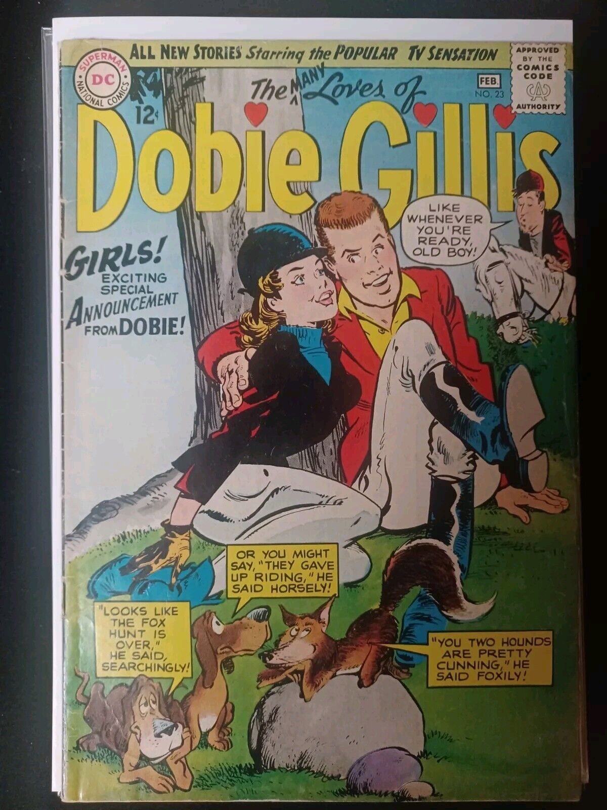 The Many Loves of Dobie Gillis #23 (1964, DC Comics)   ~VG+~ TV show comic