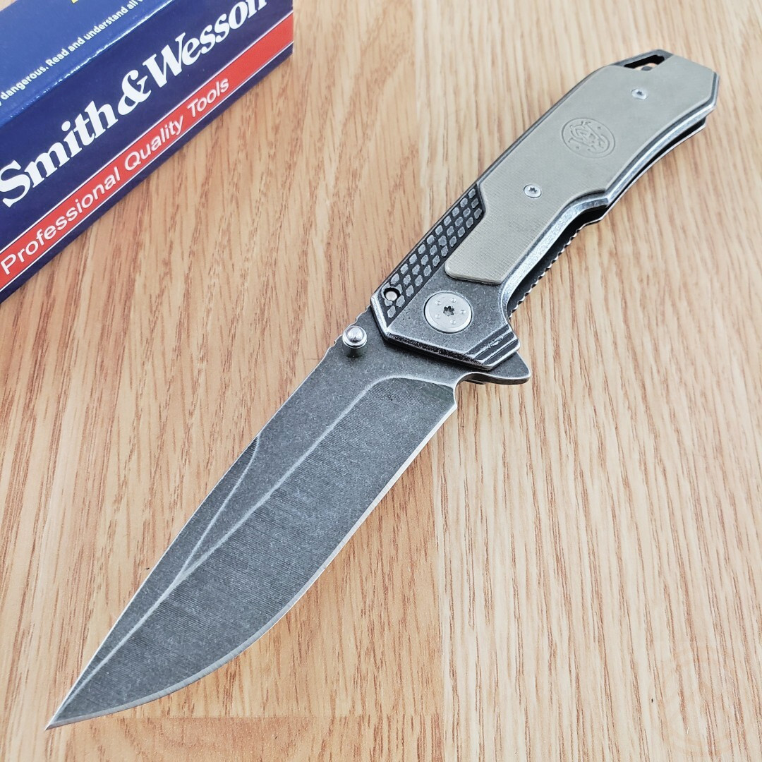 Smith & Wesson Framelock Folding Knife 3¾\