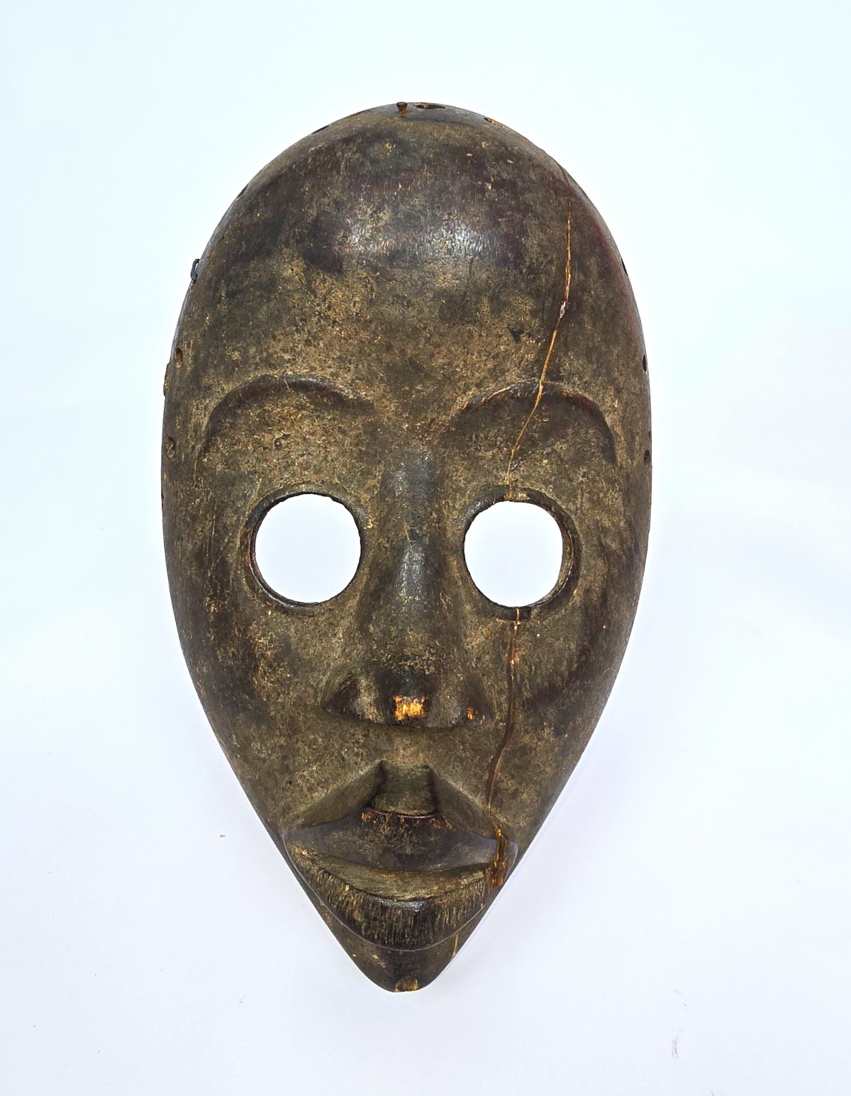 Authentic Vintage African Dan Mask - Gunye Ge Ivory Coast Tribal Art