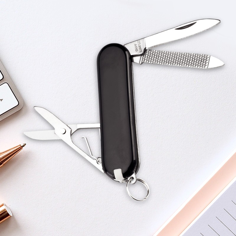 3-in-1 Army Knife Mens Pocket Knife Small Folding Camping Mini Survival Tool Kit