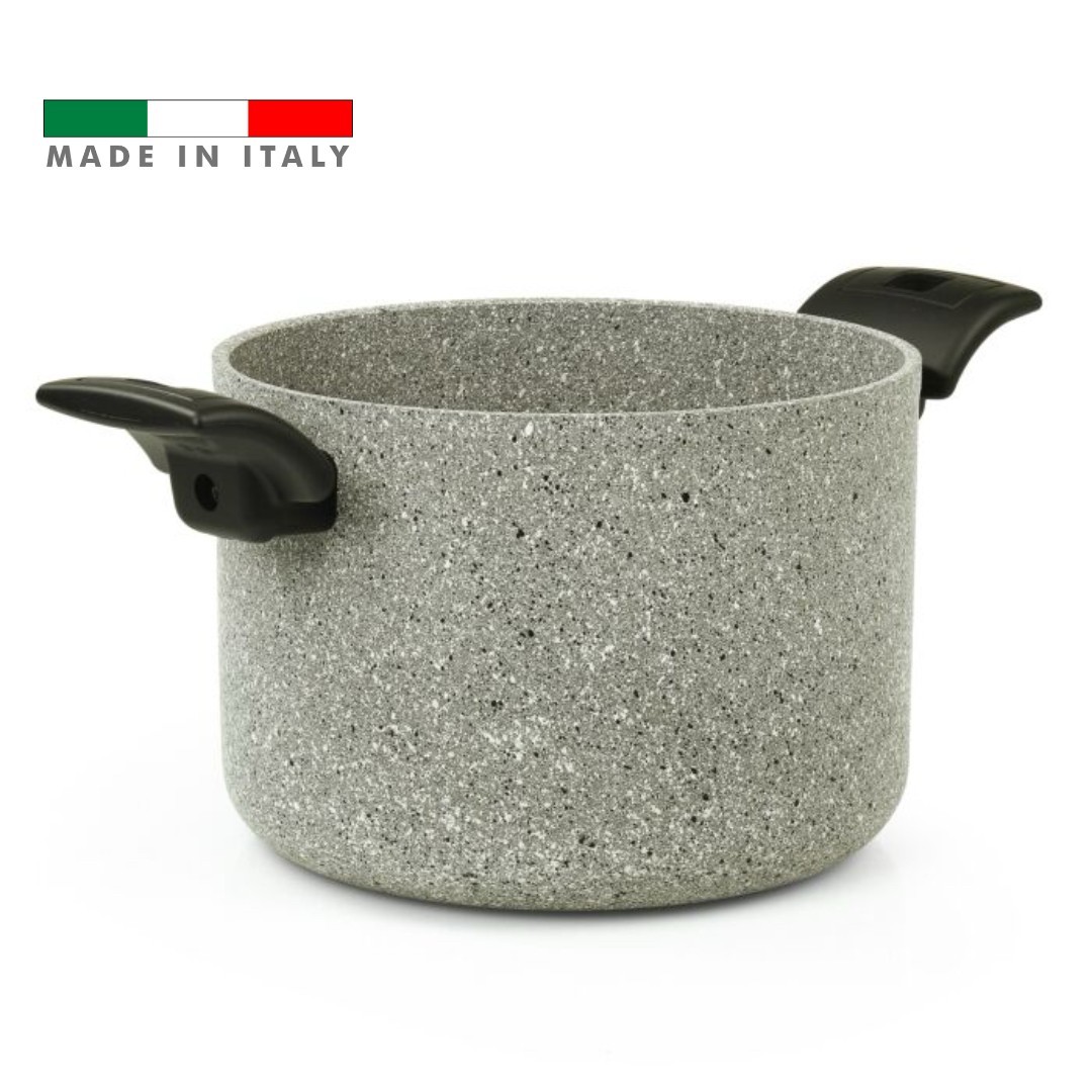 5 qt Flonal Granit Non-Stick Cooking Pot Stockpot Induction PFOA-Free Pot