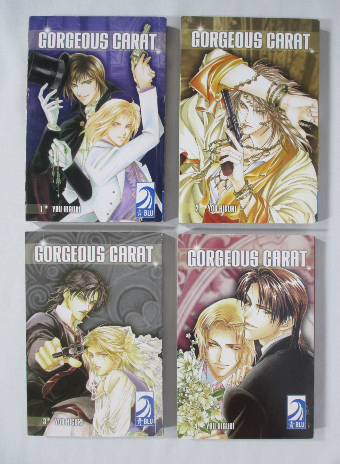 Gorgeous Carat 1-4  by You Higuri, BL Manga in English