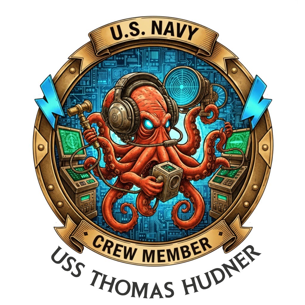 USS Thomas Hudner Crew Member DDG USN Gift Navy Veteran Pride 4