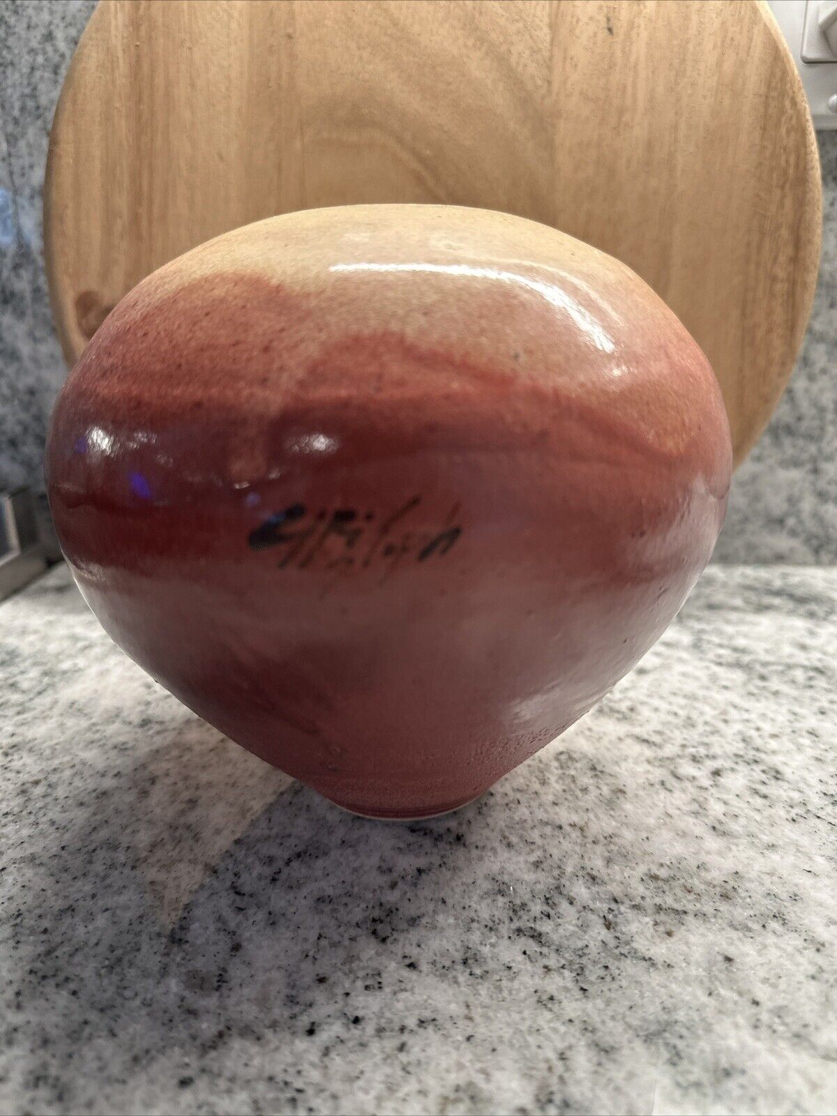 Art Pottery Vase Vessel Signed