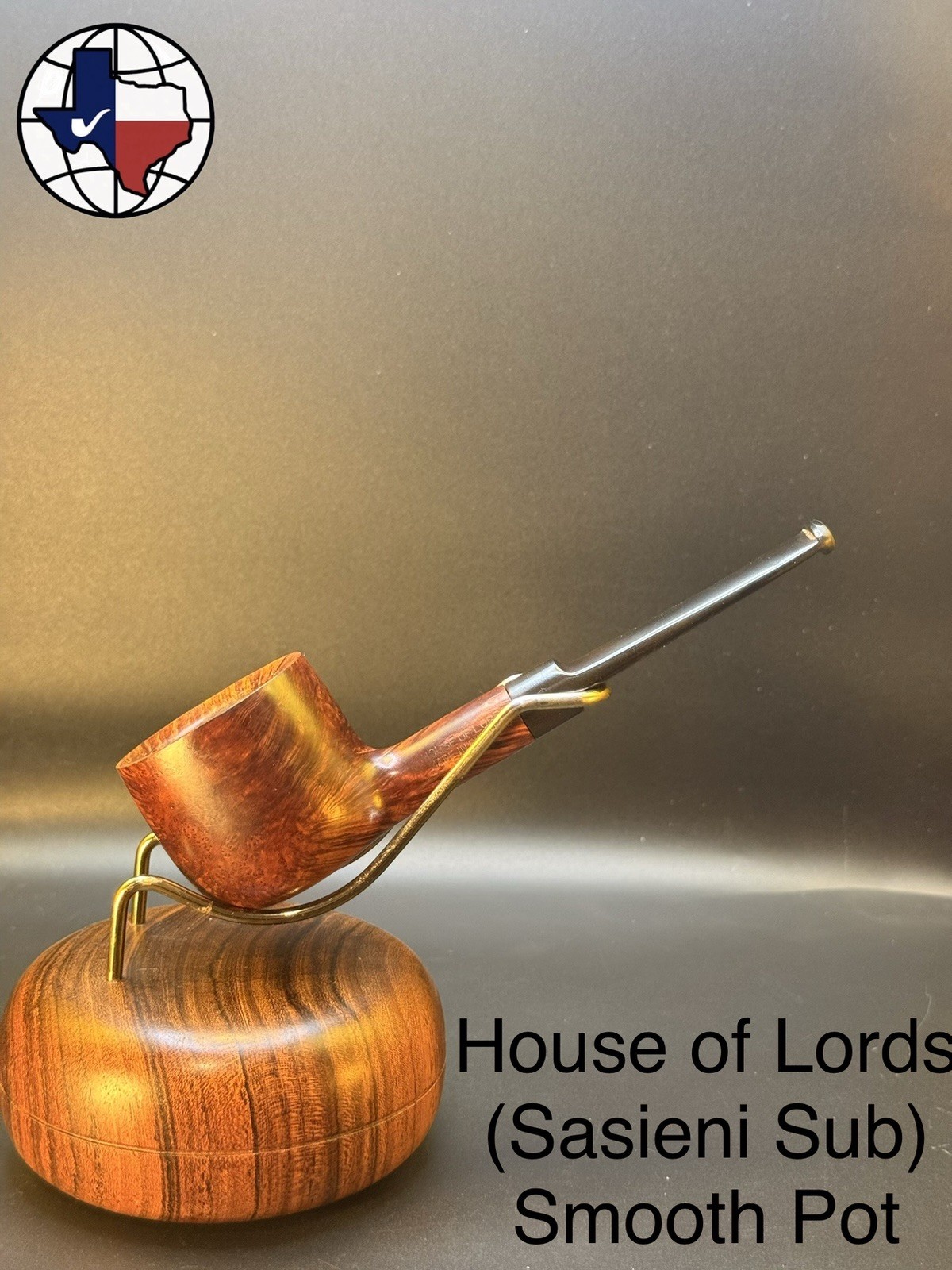 Vintage House Of Lords (Sasieni Sub) Smooth Pot Tobacco Pipe