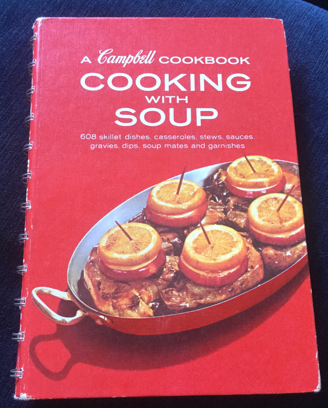 Vintage Campbells Cooking With Soup Cookbook 1969
