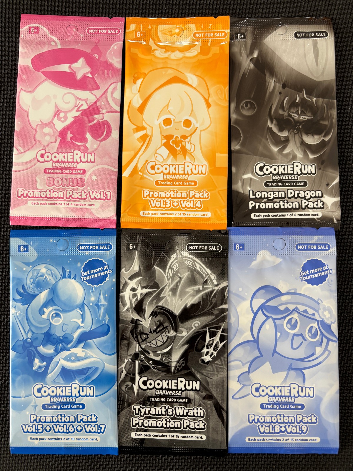 Cookie Run Braverse promo packs Code Cards TCG Cookie Run Kingdom Cookie Run Braverse promo packs Code Cards TCG Cookie Run Kingdom