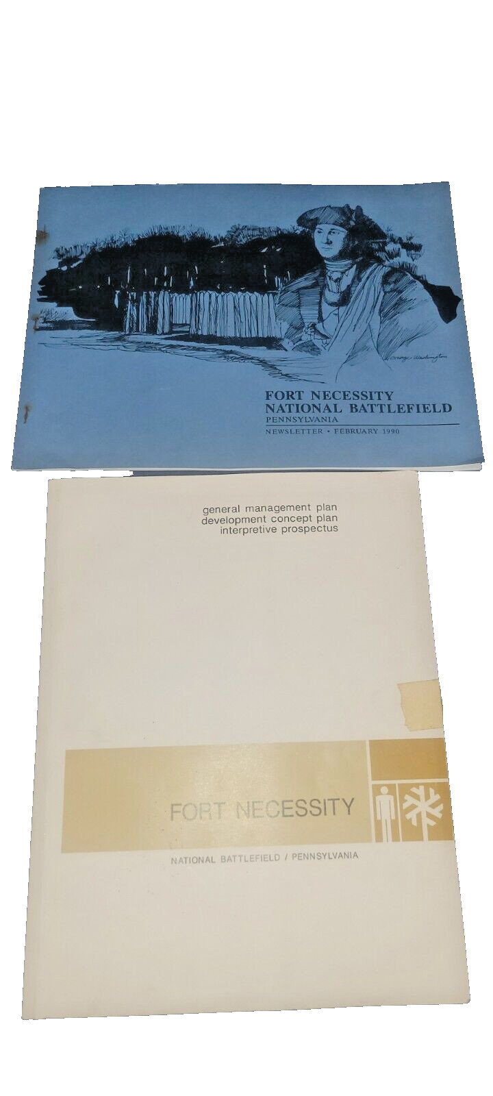 1 RARE Fort Necessity National Battlefield Site Pennsylvania Softcover. 92 Page+