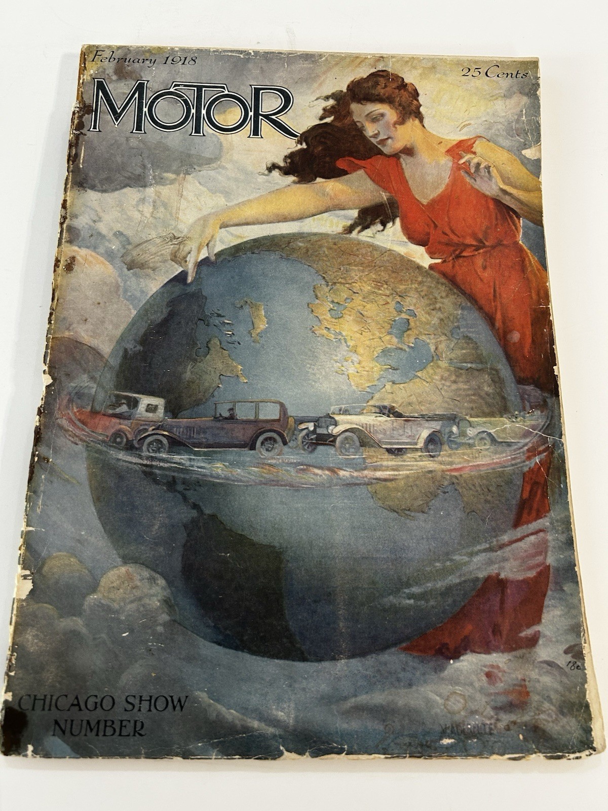 Motor Magazine Feb 1918 Issue, Chicago Show Number Motor Magazine Feb 1918 Issue, Chicago Show Number