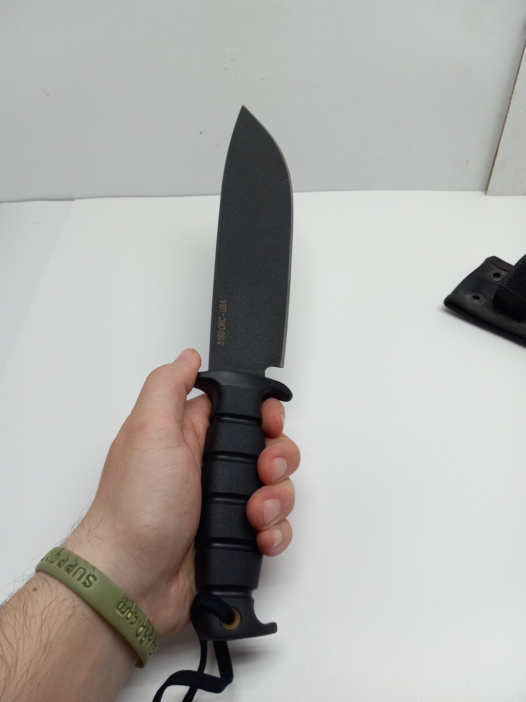 Vintage Fixed Blade Knife Ontario OKC GEN II SP48 RARE DISCONTINUED Military 