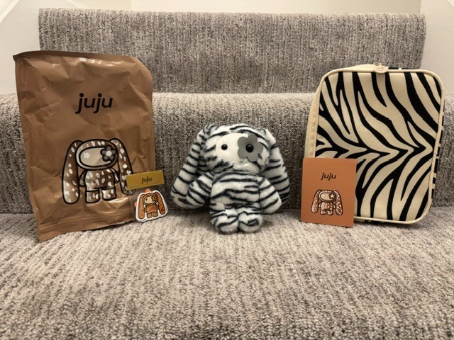 CJ Hendry Animal Print JUJU BOO Plush Charm SOLD OUT Limited Edition