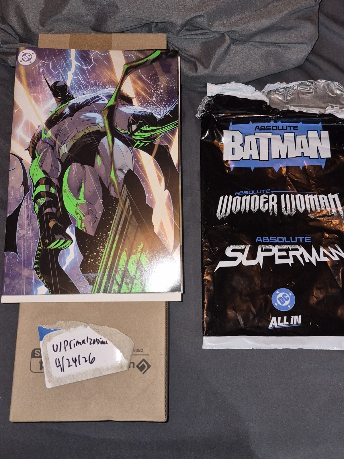 1:5 Green Spot Cover Absolute Batman #1 Denver Fan Expo 2025 Variant Non Foil NM