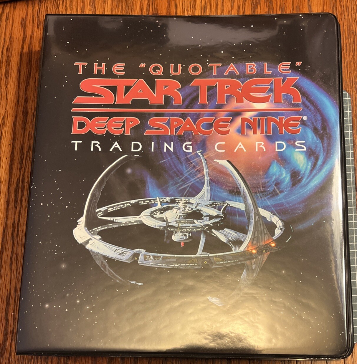 The Quotable Star Trek Deep Space Nine Trading Cards Album W/Costume Card, Promo