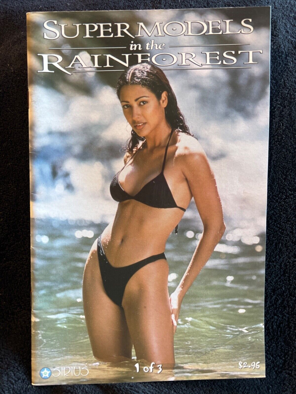 Cb8~comic book - Super Models in the Rainforest- #1 - 1998
