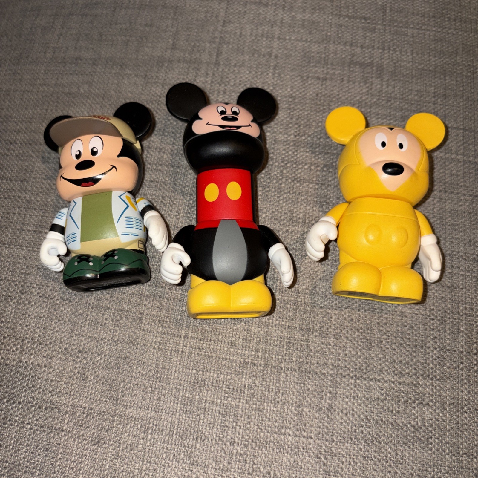 Vinylmation Mickey Mouse Lot Of 3- Park & Urban Series See Pics
