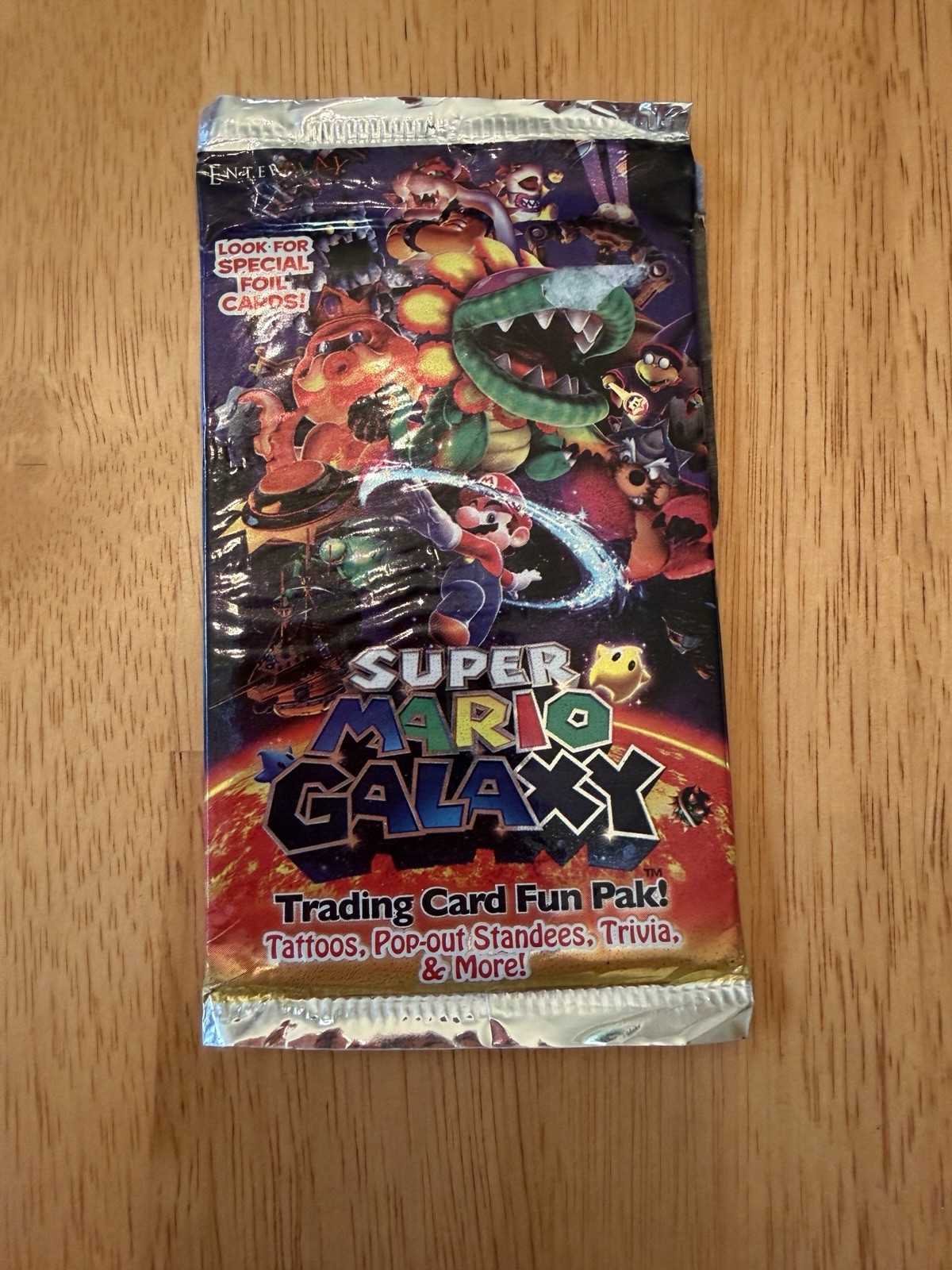 2008 Nintendo *Super Mario Galaxy* Trading Card Pack (English, Sealed) Game 2008 Nintendo *Super Mario Galaxy* Trading Card Pack (English, Sealed) Game