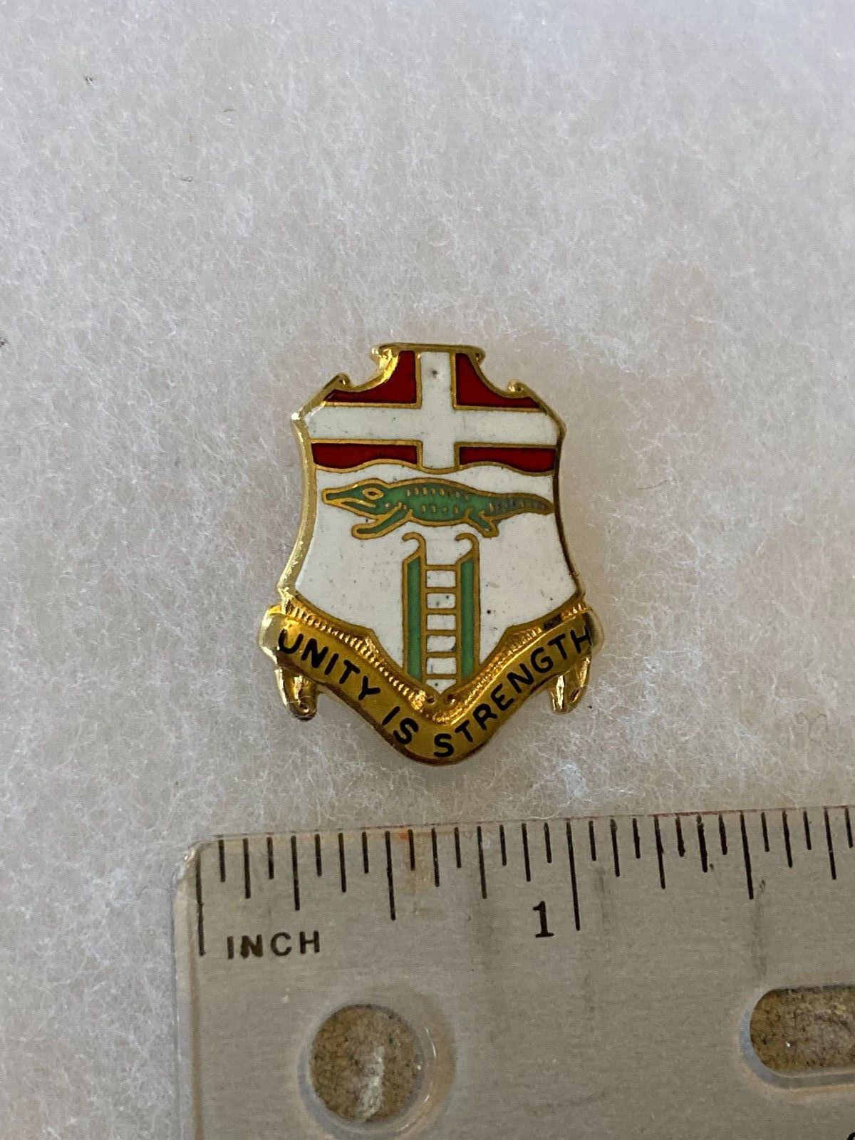 Authentic US Army 6th Infantry Regiment Unit Crest DI DUI Insignia V21 8A