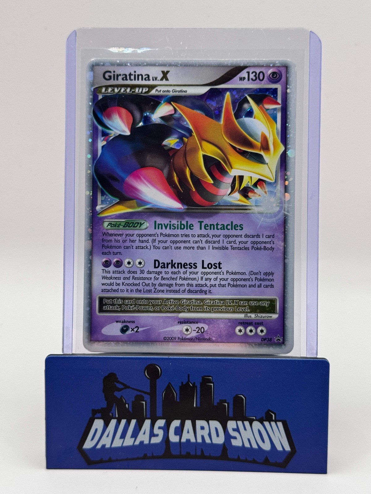 2009 Pokemon - Giratina LV. X - DP38 Black Star Promos NM