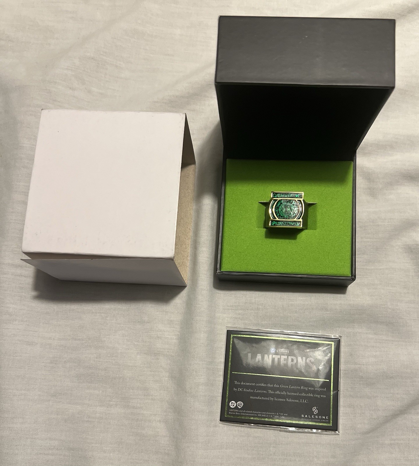 NYCC 2026 DC Shop Lanterns Replica Ring * Size 10 Exclusive Comic Con