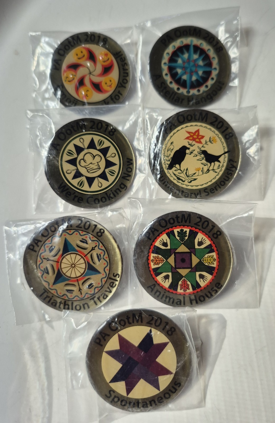 Odyssey Of The Mind  PA 2018 Pin Set