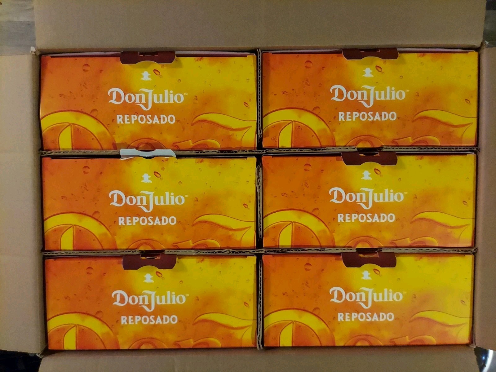Full Case of 12 Don Julio Limited Edition Claudio Limon Artist Glasses SOLD OUT